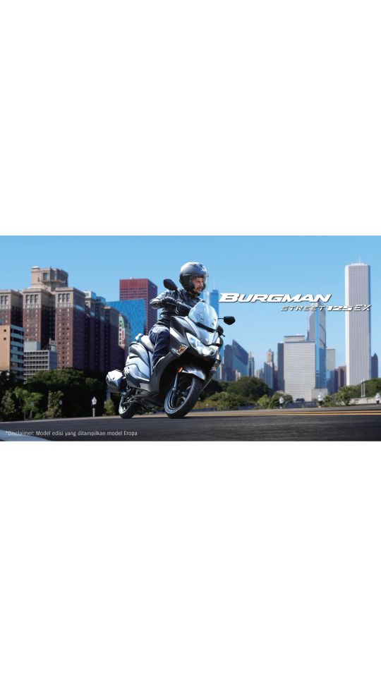 Banner Burgman Street 125EX